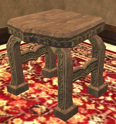 Tabouret élégant en os Tier 2 Chaise bois d'os 60SP 16