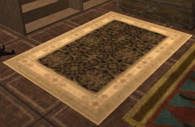 Grand tapis en toile Tier 2 Tapis 25SP 15