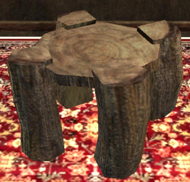 Petite table en bois Tier 2 Table 25SP 16
