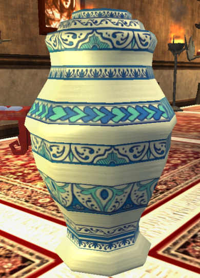Ornate porcelain urn Tier 6 Verre et Pot 75SP 57