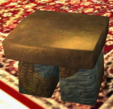 Tabouret en adamantine Tier 7 Chaise 100SP 60