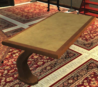 Table en bois de rose Tier 7 Table 100SP 61