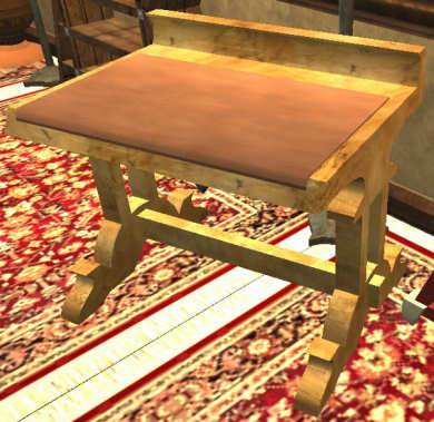 Bureau traditionnel en chêne Tier 4 Bureau bois de chêne 300SP 37