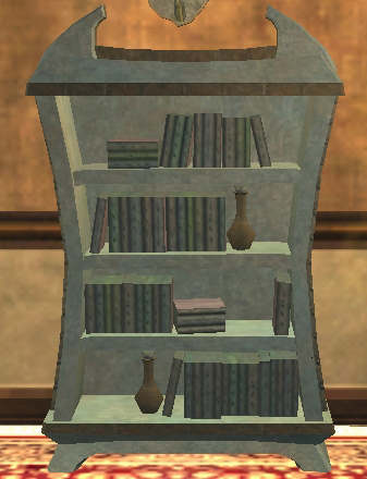 Bibliothèque d'envoûteur en ébène Tier 7 Rangement bois d'ébène 900SP 60