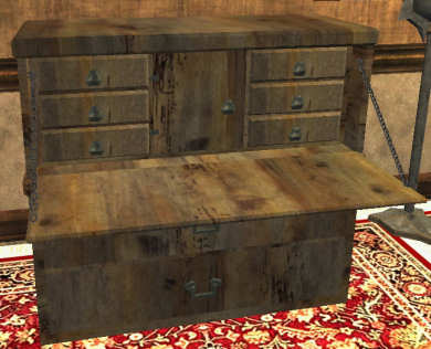 Bureau standard en cèdre Tier 5 Bureau bois de cèdre 500SP 44