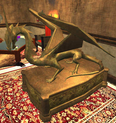 Statue de dragon archaïque Tier 7 Statue xegonite 900SP 66