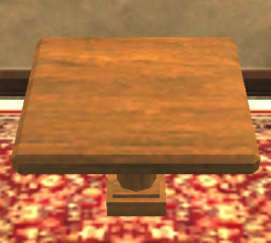 Table carrée en boidefer Tier 6 Table bois de fer 700SP 55