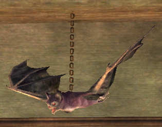 a chained bat PNJ Divers Halloween 0SP 0