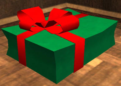 Green decorative Frostfell gift box Event Frostfell Frostfell 20SP 0