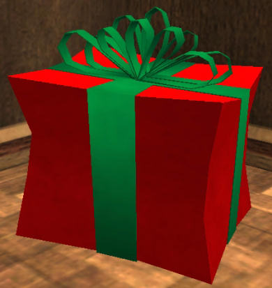 Red decorative Frostfell gift box Event Frostfell Frostfell 20SP 0