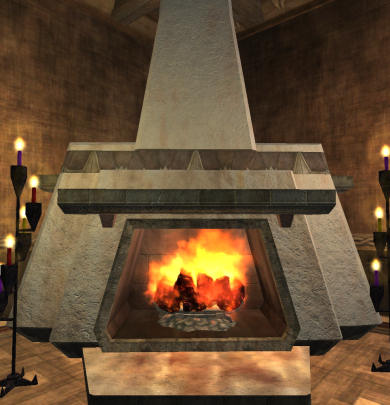 Ornate sandstone hearth Event Frostfell Frostfell 25SP 0