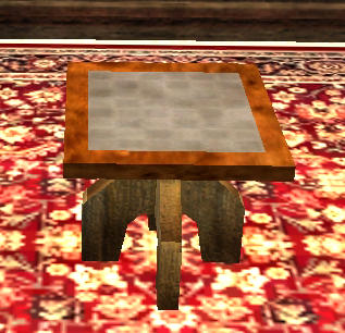 Table d'extrémité antonicaine ornée Tier 3 Table 30SP 22