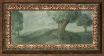 Beau tableau représentant un paysage Tier 3 Tableau 30SP 24