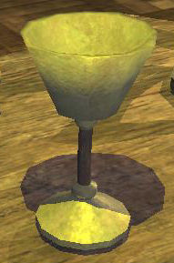 Calice en azurite Tier 7 Verre et Pot 100SP 60