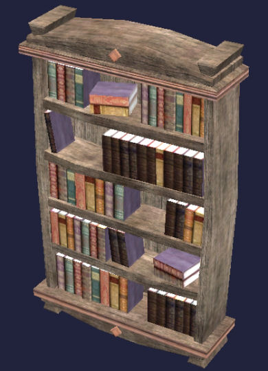 Grande bibliothèque en acajou Tier 8 Rangement acajou 1100SP 73