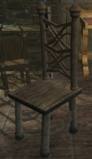 Chaise en tek solide Tier 5 Chaise 55SP 44