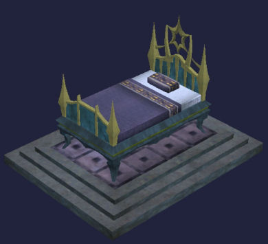 Lit royal en incarnadine Tier 8 Literie incarnadine 1100SP 76