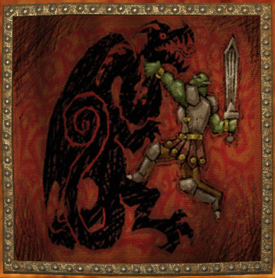 Tableau de tueur de dragon orque Tier 8 Tableau   125SP 79