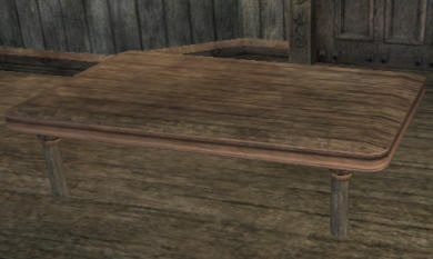 Petite table en tek Tier 5 Table 55SP 49