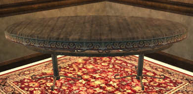 Table ovale en aulne Tier 1 Table bois d'aulne 40SP 6