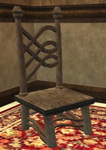 Chaise de salle à manger en os Tier 2 Chaise bois d'os 60SP 12
